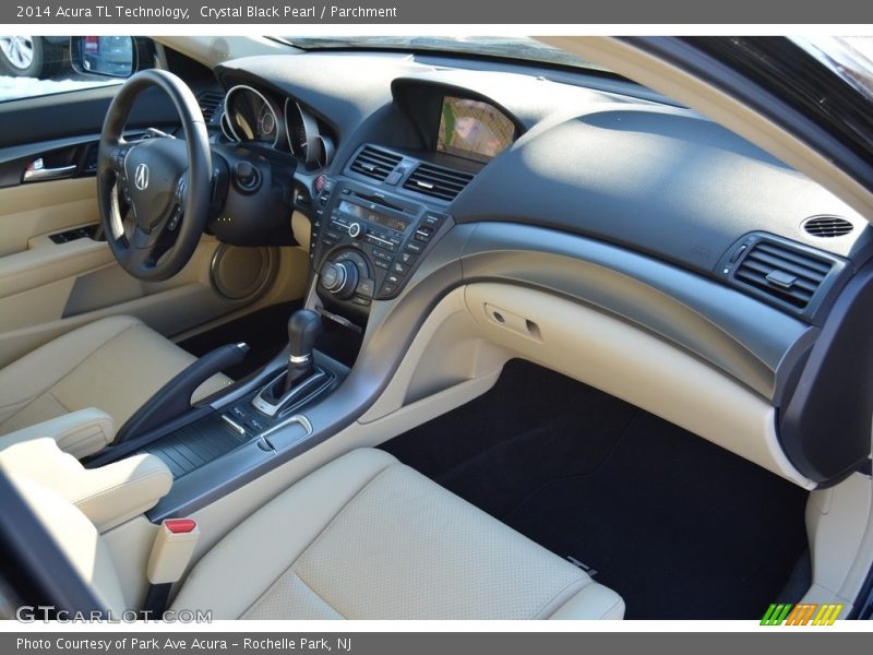 Crystal Black Pearl / Parchment 2014 Acura TL Technology