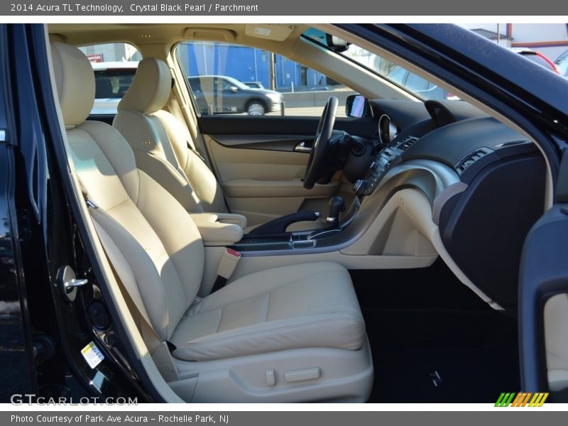 Crystal Black Pearl / Parchment 2014 Acura TL Technology