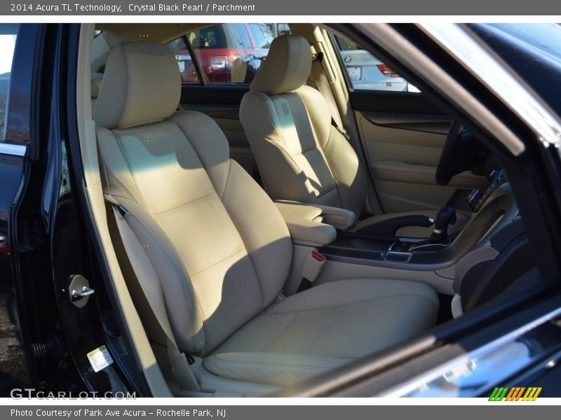 Crystal Black Pearl / Parchment 2014 Acura TL Technology
