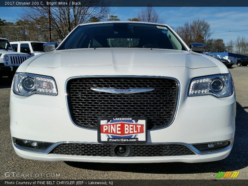 Bright White / Black 2017 Chrysler 300 C