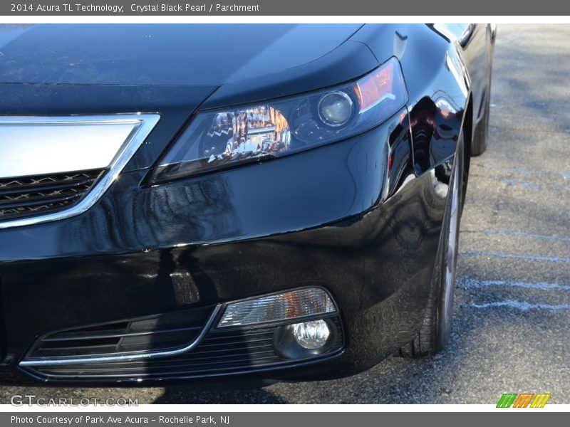 Crystal Black Pearl / Parchment 2014 Acura TL Technology