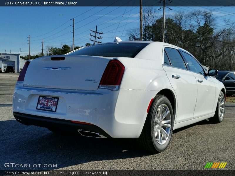 Bright White / Black 2017 Chrysler 300 C