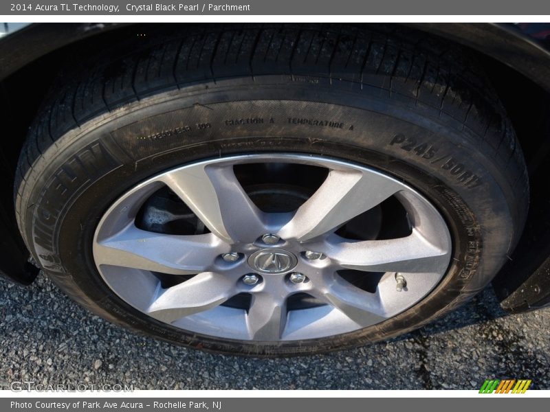 Crystal Black Pearl / Parchment 2014 Acura TL Technology