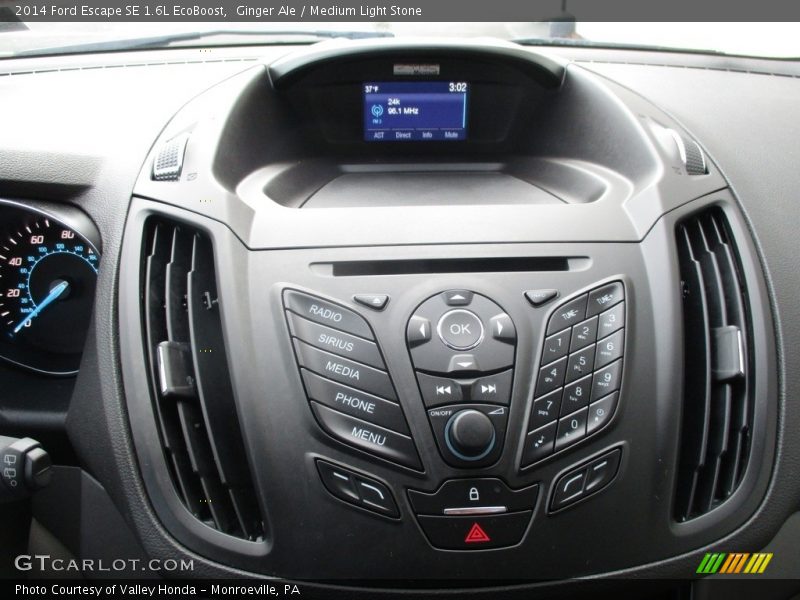Ginger Ale / Medium Light Stone 2014 Ford Escape SE 1.6L EcoBoost