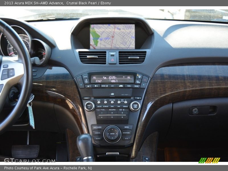 Crystal Black Pearl / Ebony 2013 Acura MDX SH-AWD Advance