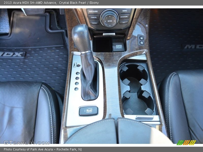 Crystal Black Pearl / Ebony 2013 Acura MDX SH-AWD Advance