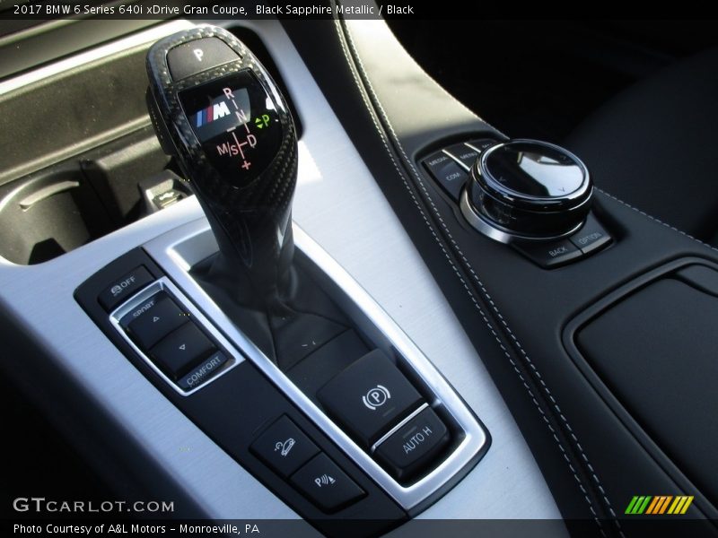 Black Sapphire Metallic / Black 2017 BMW 6 Series 640i xDrive Gran Coupe