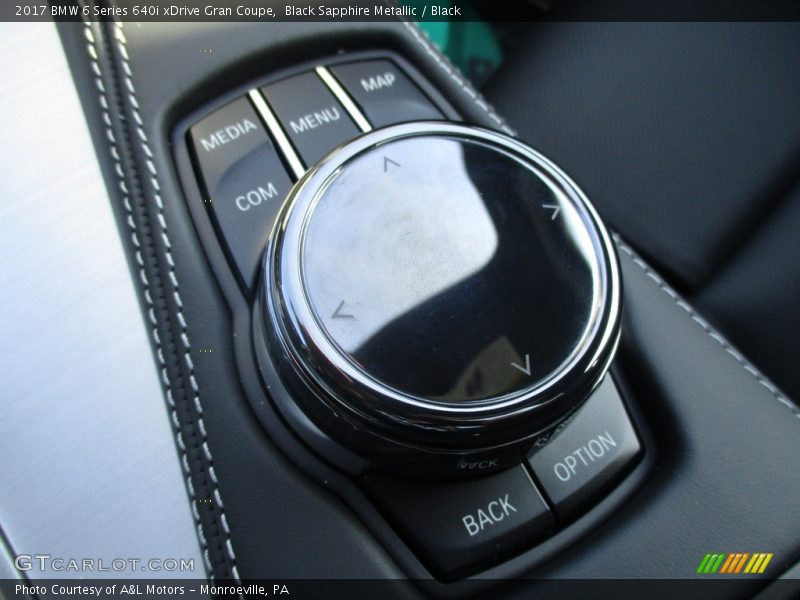 Black Sapphire Metallic / Black 2017 BMW 6 Series 640i xDrive Gran Coupe