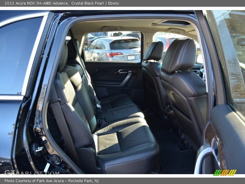 Crystal Black Pearl / Ebony 2013 Acura MDX SH-AWD Advance