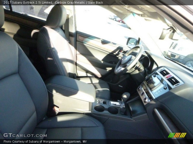 Carbide Gray Metallic / Slate Black 2017 Subaru Outback 2.5i Limited