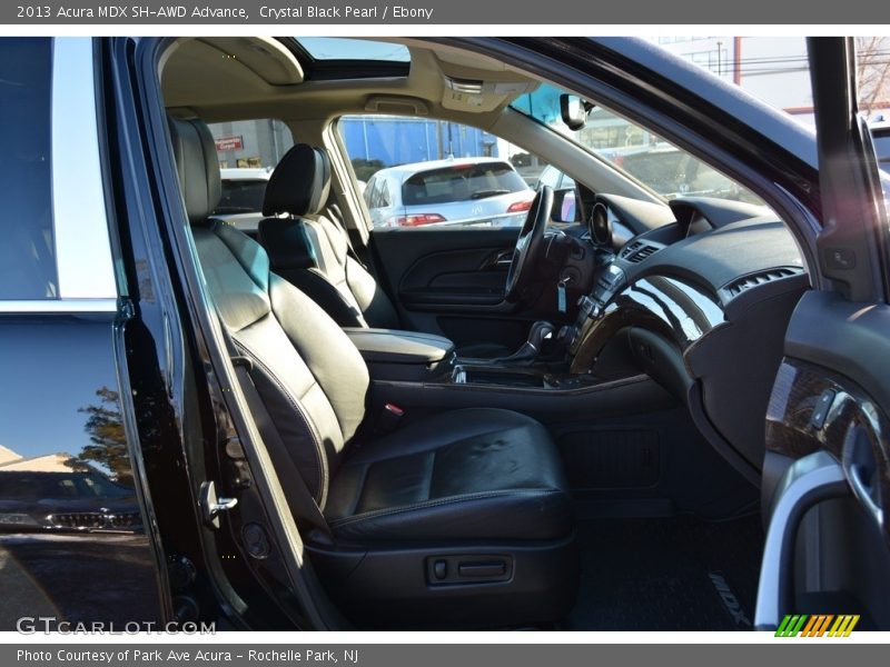 Crystal Black Pearl / Ebony 2013 Acura MDX SH-AWD Advance
