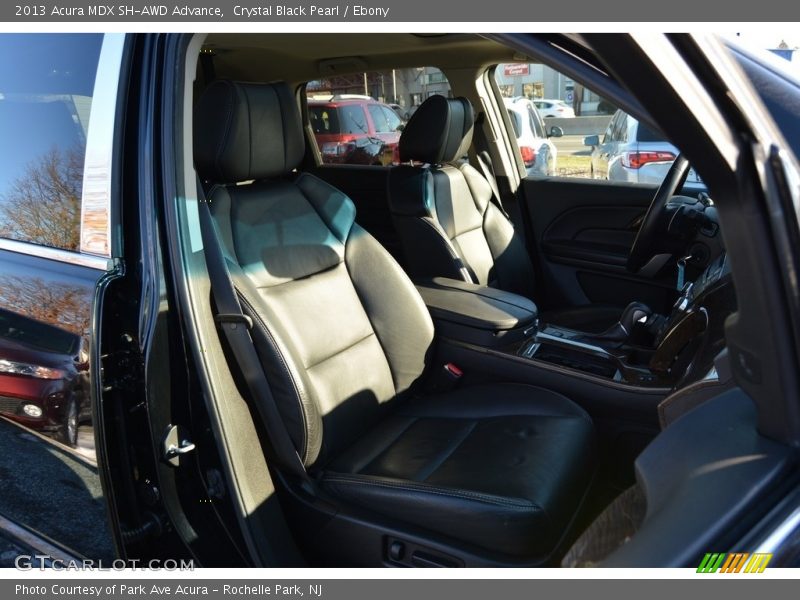 Crystal Black Pearl / Ebony 2013 Acura MDX SH-AWD Advance