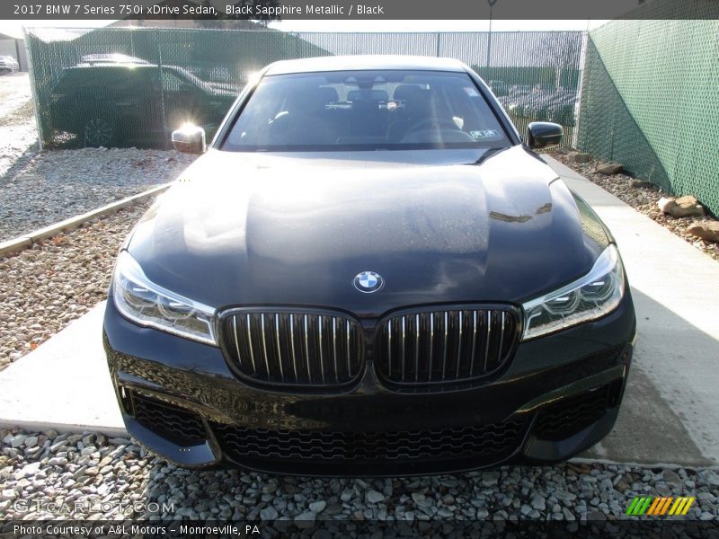 Black Sapphire Metallic / Black 2017 BMW 7 Series 750i xDrive Sedan