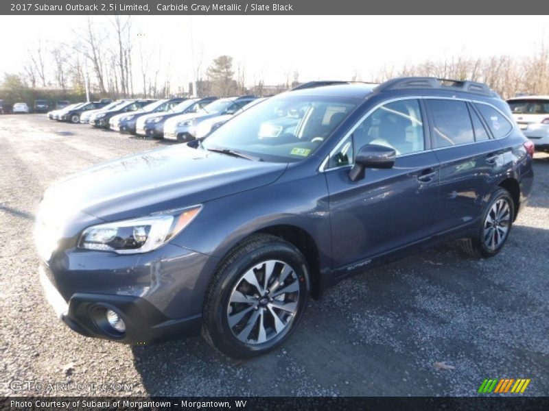 Carbide Gray Metallic / Slate Black 2017 Subaru Outback 2.5i Limited