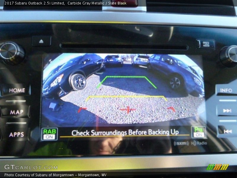 Carbide Gray Metallic / Slate Black 2017 Subaru Outback 2.5i Limited