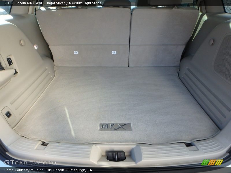 Ingot Silver / Medium Light Stone 2013 Lincoln MKX AWD