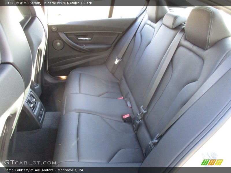 Mineral White Metallic / Black 2017 BMW M3 Sedan