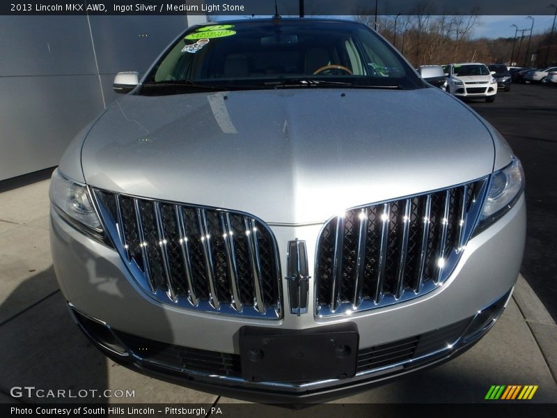 Ingot Silver / Medium Light Stone 2013 Lincoln MKX AWD
