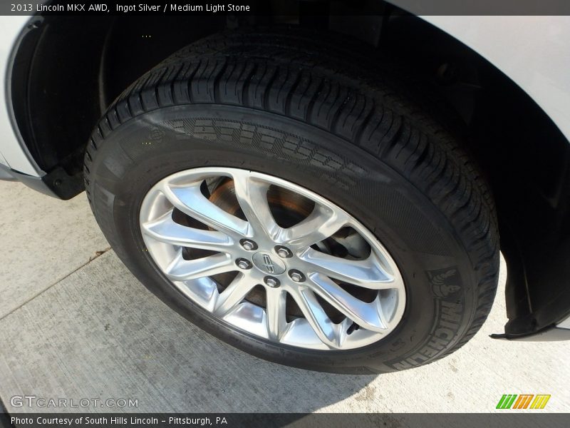 Ingot Silver / Medium Light Stone 2013 Lincoln MKX AWD