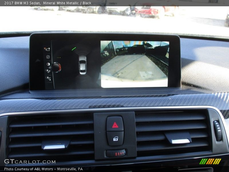 Mineral White Metallic / Black 2017 BMW M3 Sedan