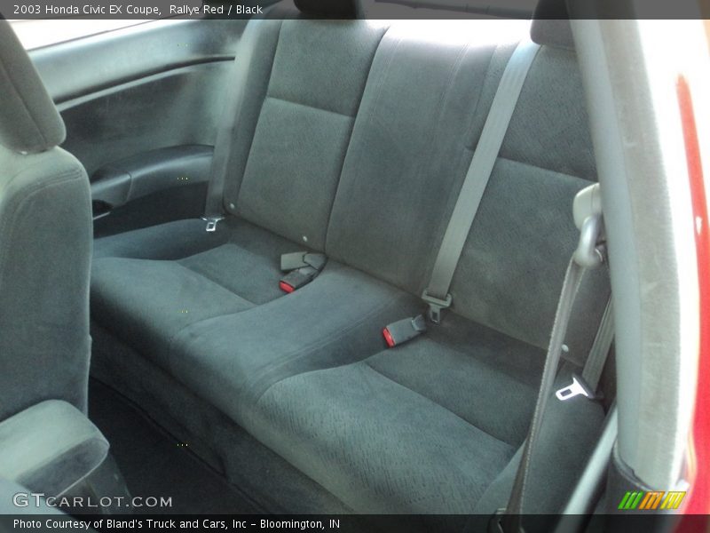 Rallye Red / Black 2003 Honda Civic EX Coupe