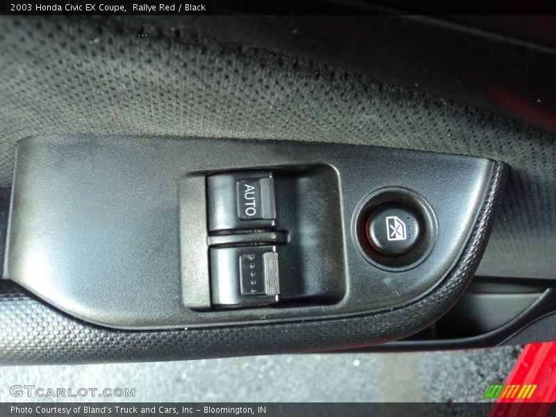 Rallye Red / Black 2003 Honda Civic EX Coupe