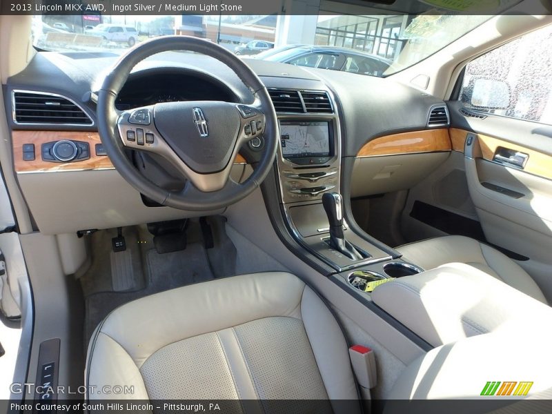 Ingot Silver / Medium Light Stone 2013 Lincoln MKX AWD