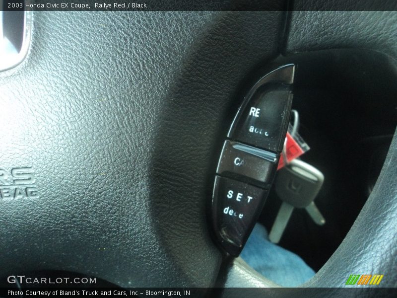 Rallye Red / Black 2003 Honda Civic EX Coupe