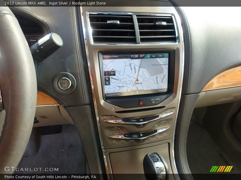 Ingot Silver / Medium Light Stone 2013 Lincoln MKX AWD