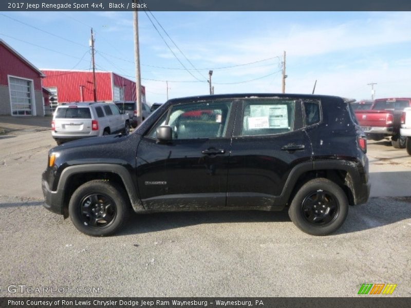 Black / Black 2017 Jeep Renegade Sport 4x4