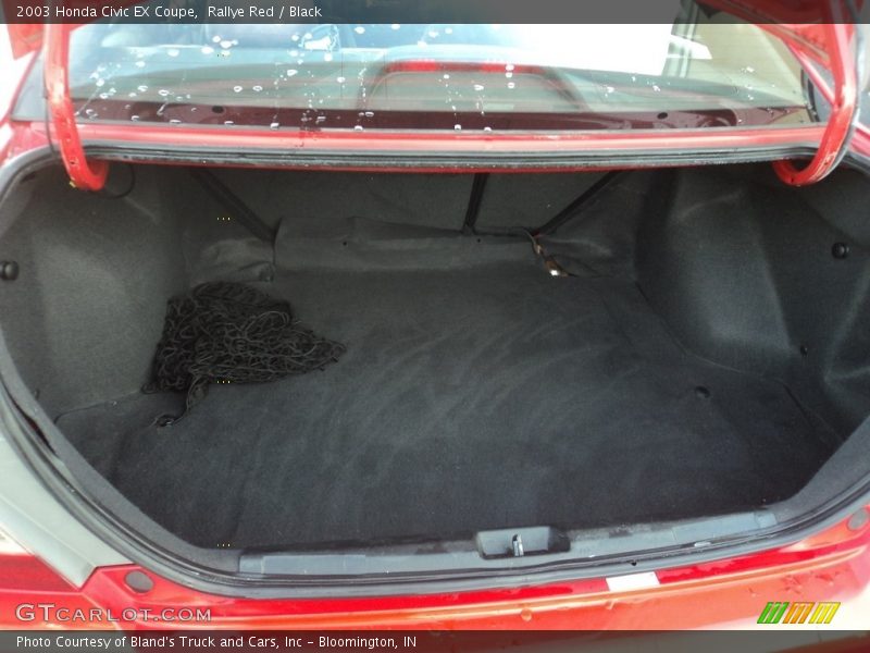 Rallye Red / Black 2003 Honda Civic EX Coupe