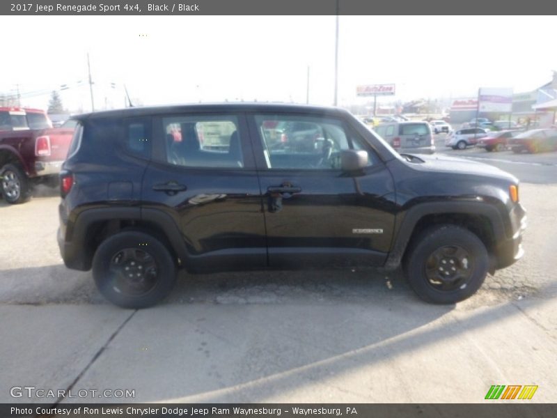 Black / Black 2017 Jeep Renegade Sport 4x4