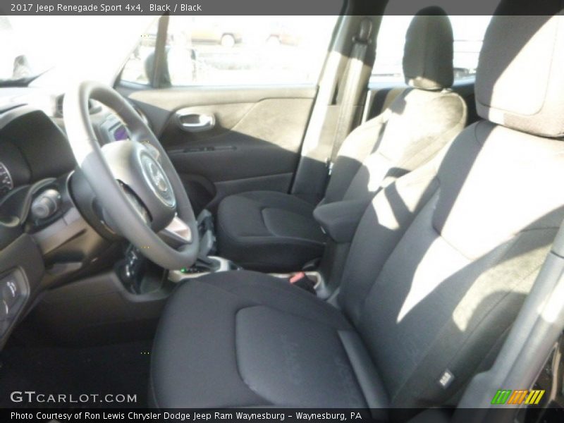 Black / Black 2017 Jeep Renegade Sport 4x4