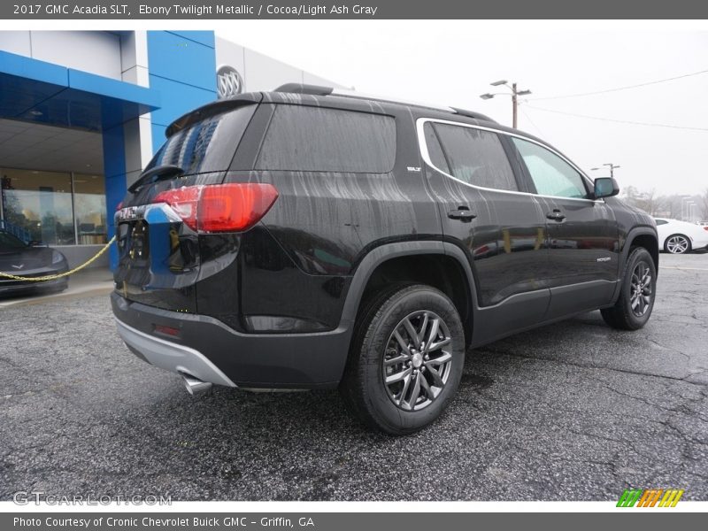 Ebony Twilight Metallic / Cocoa/Light Ash Gray 2017 GMC Acadia SLT