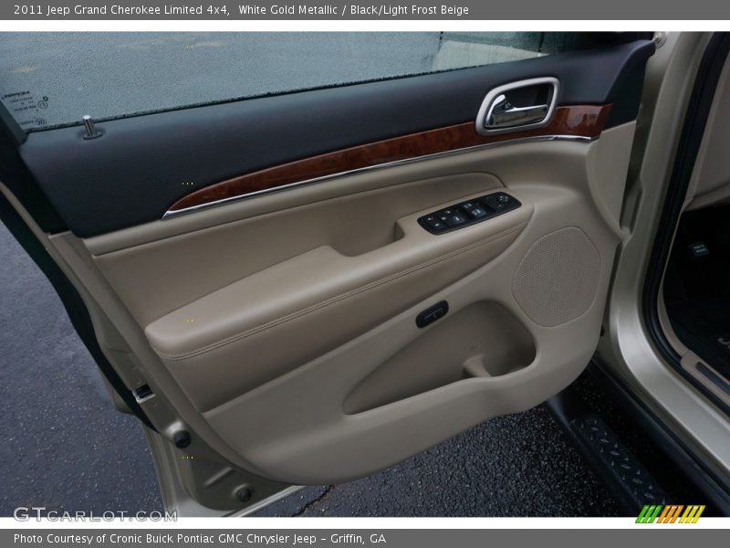 White Gold Metallic / Black/Light Frost Beige 2011 Jeep Grand Cherokee Limited 4x4