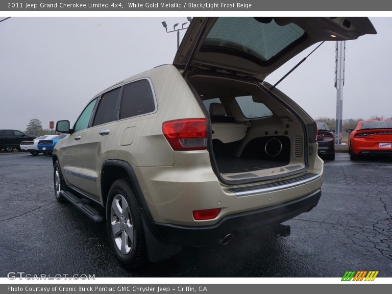 White Gold Metallic / Black/Light Frost Beige 2011 Jeep Grand Cherokee Limited 4x4