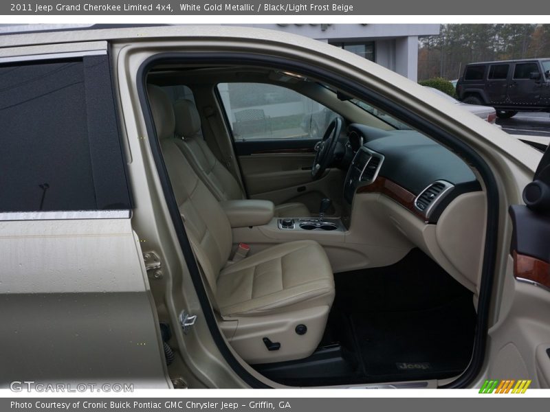 White Gold Metallic / Black/Light Frost Beige 2011 Jeep Grand Cherokee Limited 4x4