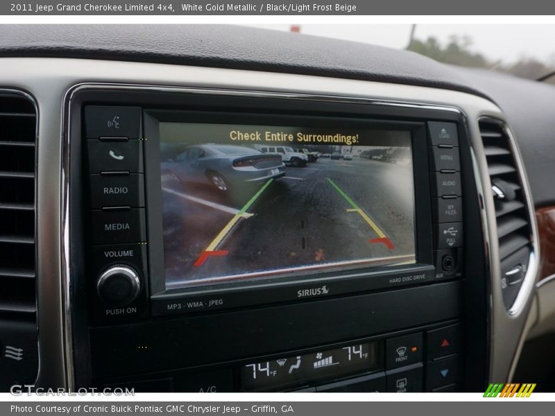 White Gold Metallic / Black/Light Frost Beige 2011 Jeep Grand Cherokee Limited 4x4