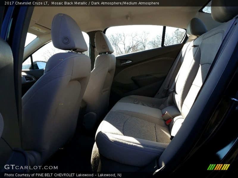Mosaic Black Metallic / Dark Atmosphere/Medium Atmosphere 2017 Chevrolet Cruze LT