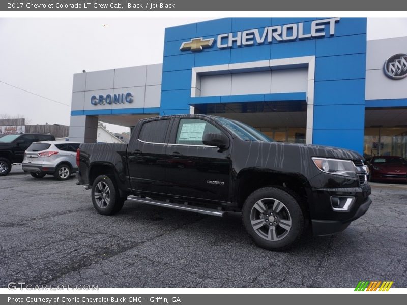 Black / Jet Black 2017 Chevrolet Colorado LT Crew Cab