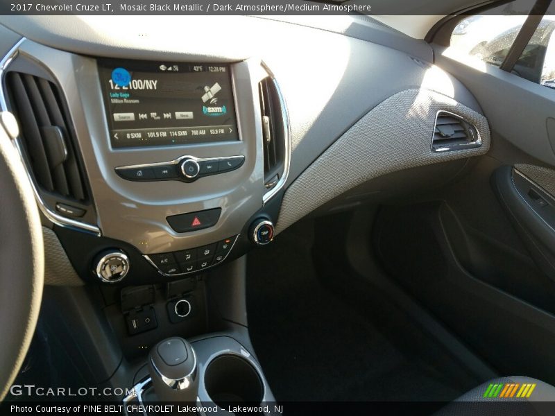 Mosaic Black Metallic / Dark Atmosphere/Medium Atmosphere 2017 Chevrolet Cruze LT
