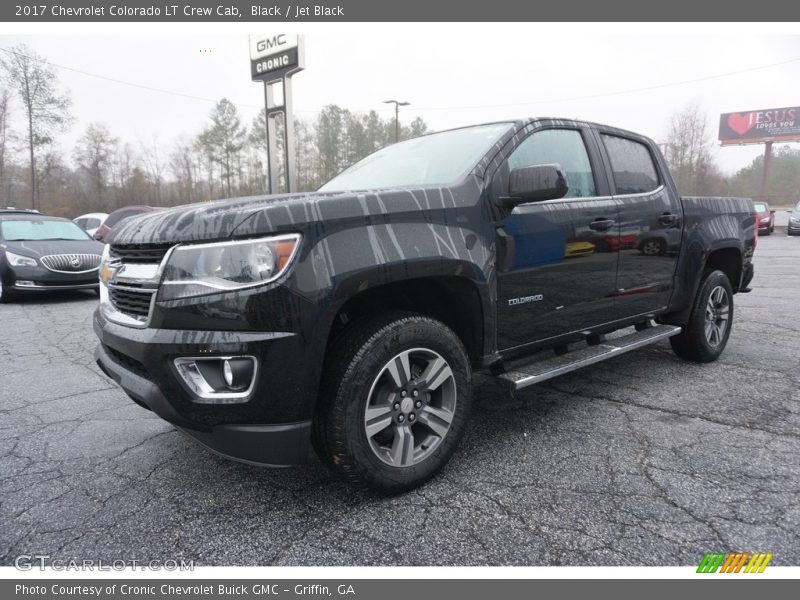 Black / Jet Black 2017 Chevrolet Colorado LT Crew Cab