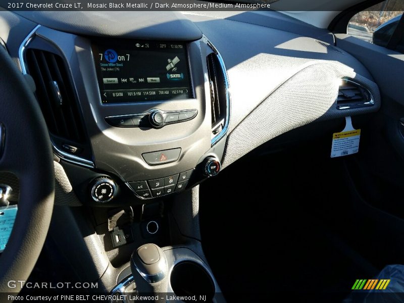Mosaic Black Metallic / Dark Atmosphere/Medium Atmosphere 2017 Chevrolet Cruze LT