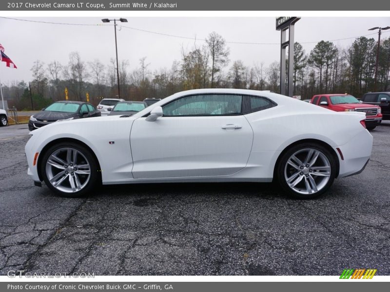 Summit White / Kalahari 2017 Chevrolet Camaro LT Coupe