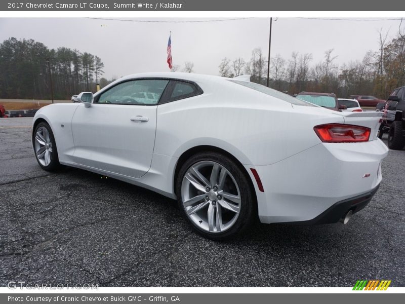 Summit White / Kalahari 2017 Chevrolet Camaro LT Coupe