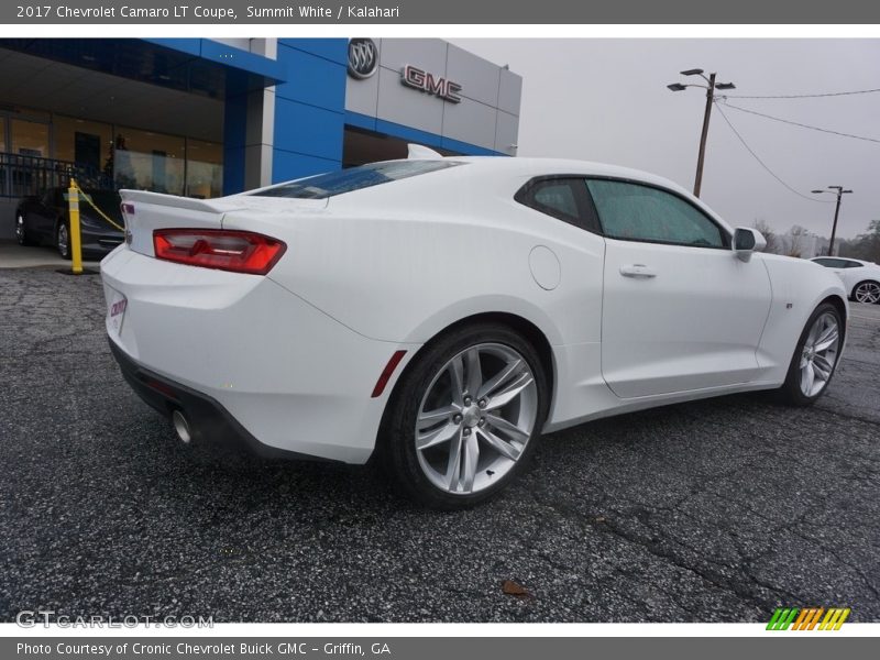 Summit White / Kalahari 2017 Chevrolet Camaro LT Coupe