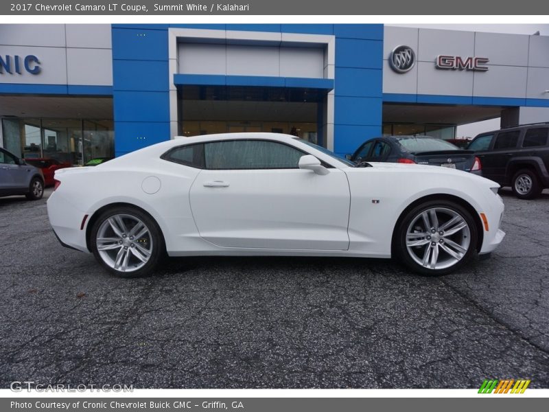 Summit White / Kalahari 2017 Chevrolet Camaro LT Coupe