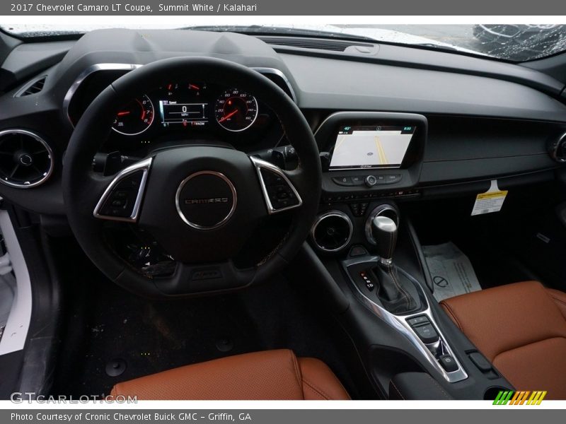 Summit White / Kalahari 2017 Chevrolet Camaro LT Coupe