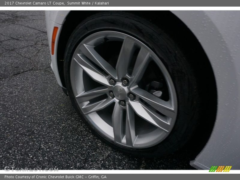 Summit White / Kalahari 2017 Chevrolet Camaro LT Coupe