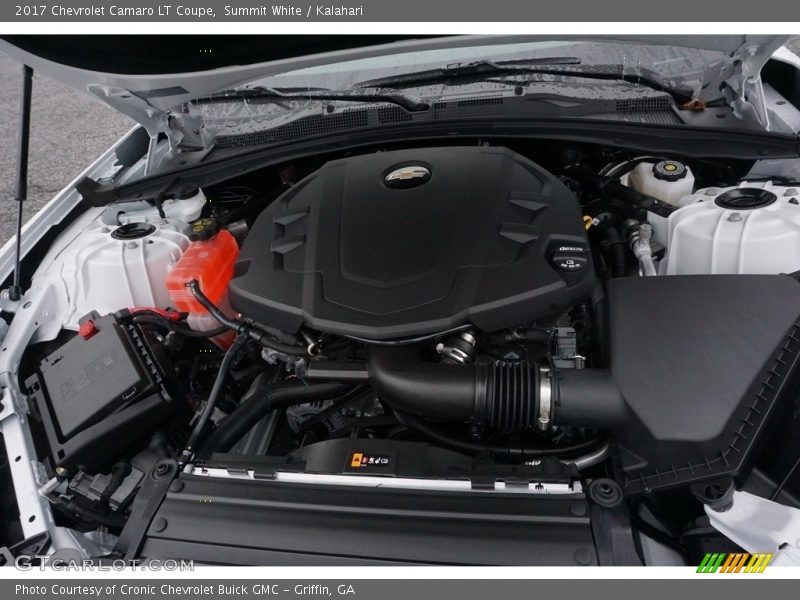 Summit White / Kalahari 2017 Chevrolet Camaro LT Coupe